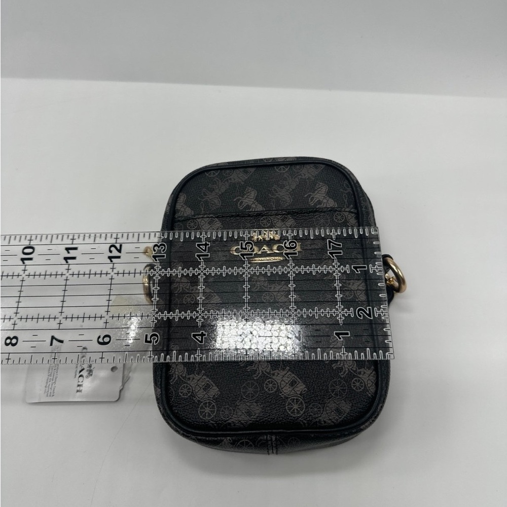 Coach 91108 Phoebe Crossbody With Horse & Carriage Print Small Bag Purse - Picture 11 of 12